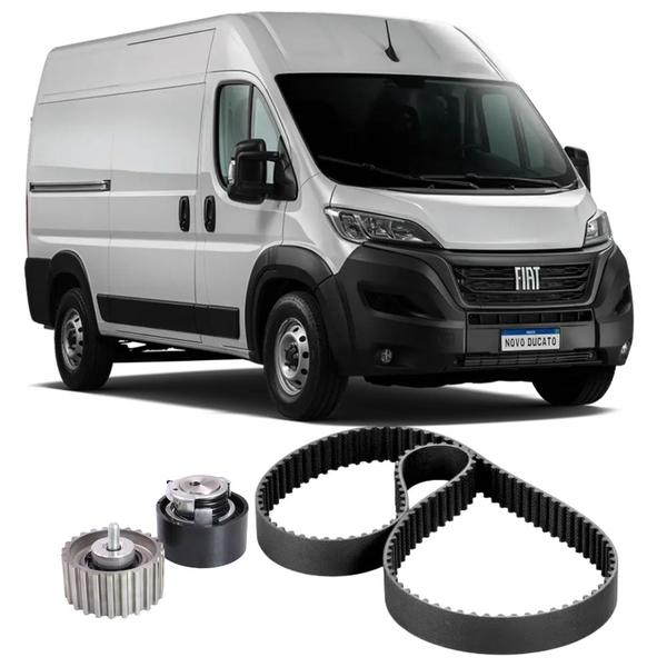 Imagem de Kit Correia Dist Citroen Jumper Fiat Ducato Peugeot Boxer 2.3 16v Contitech