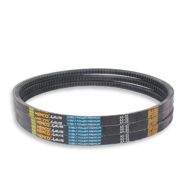 Kit Correia em V Dentada Ax-22 Elite (3und) - Menco Imagem de Kit Correia em V Dentada Ax-22 Elite (3und)