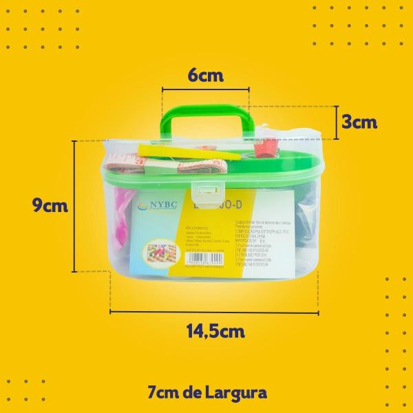 Kit Costura Linhas E Agulhas 46 Peças Completo - Nybc Imagem de Kit Costura Linhas E Agulhas 46 Peças Completo - Nybc