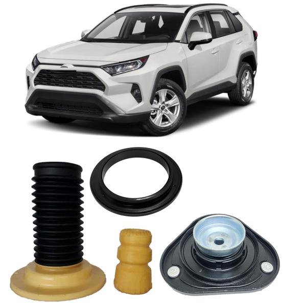 Imagem de Kit Coxim Amortecedor Amortecedor Dianteiro Rav4 2012 2018