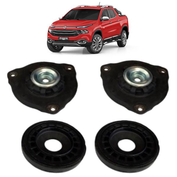 Imagem de Kit coxim batente amortecedor dianteiro fiat toro