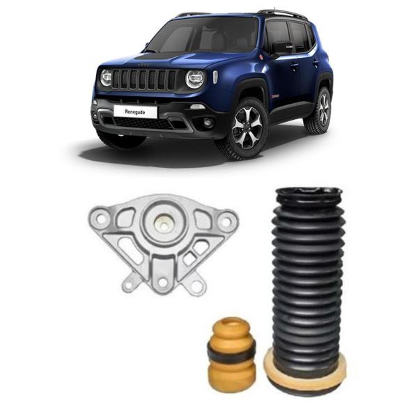 Imagem de Kit Coxim Batente Amortecedor Traseiro Jeep Renegade 16/...