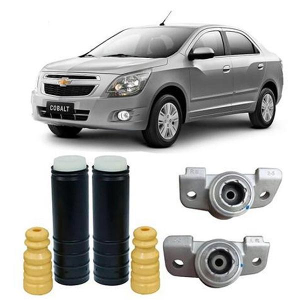 Imagem de Kit Coxim Batente Coifa Traseiro Gm Cobalt 2011 2012 2013