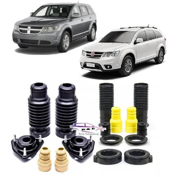 Imagem de Kit Coxim Batente Dianteio Traseiro Dodge Journey Freemont