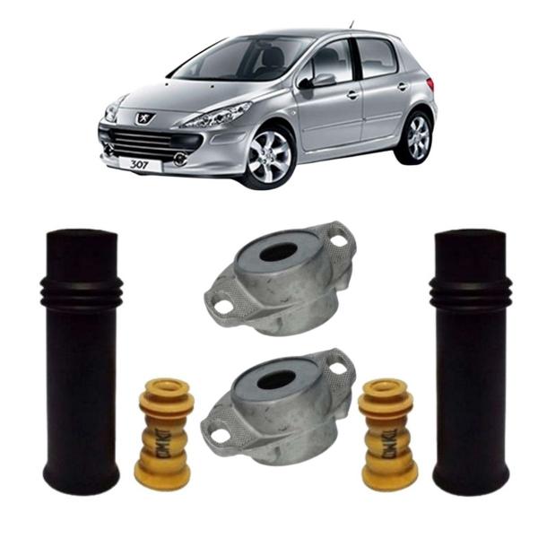 Imagem de Kit Coxim Batente do Amortecedor Traseiro Peugeot 307