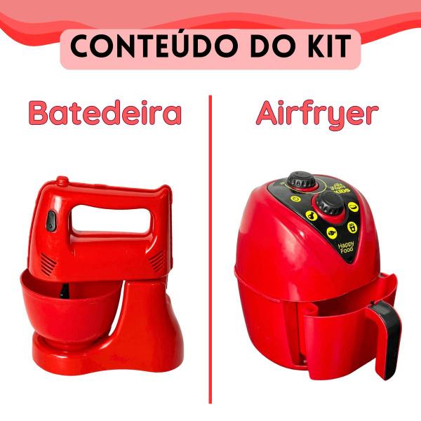 Kit Cozinha de Brinquedo Infantil Completa 14pçs Eletrodomésticos Acessórios Comidinhas - Zuca Toys Imagem de Kit Cozinha de Brinquedo Infantil Completa 14pçs Eletrodomésticos Acessórios Comidinhas