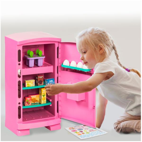 Imagem de Kit Cozinha Fogão Geladeira Infantil Brinquedo Completa Chef