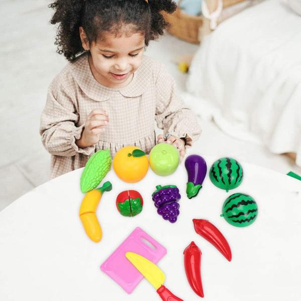 Imagem de Kit Cozinha Frutas/Vegetais Com Cortes tiras autocolantes