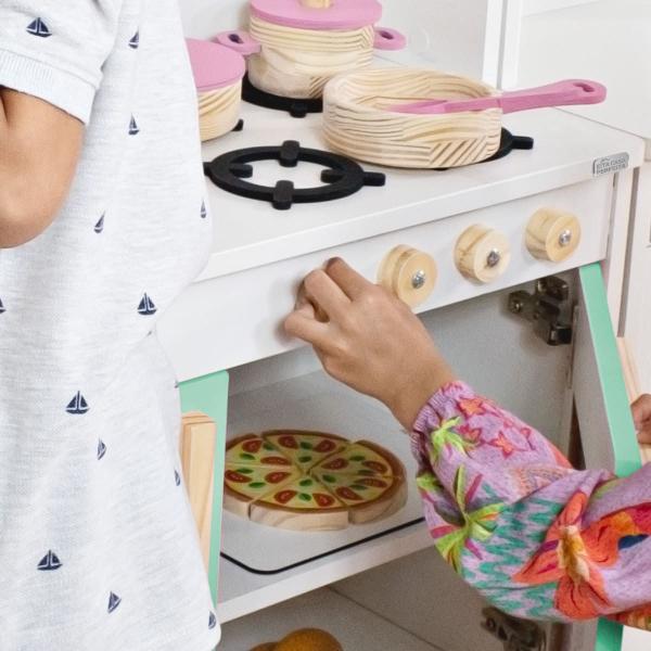 Imagem de Kit Cozinha Infantil com Geladeira e Máquina de Lavar