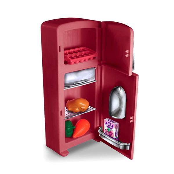 Kit Cozinha Infantil Fogão + Geladeira Master Chef Kids - Zuca Toys Imagem de Kit Cozinha Infantil Fogão + Geladeira Master Chef Kids