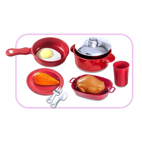 Kit Cozinha Infantil Fogão + Geladeira Master Chef Kids - Zuca Toys Imagem de Kit Cozinha Infantil Fogão + Geladeira Master Chef Kids