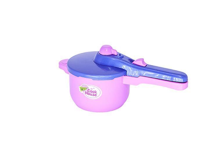 Imagem de Kit Cozinha Infantil Jogo Panela Fogão Cooktop Legumes 18Pç