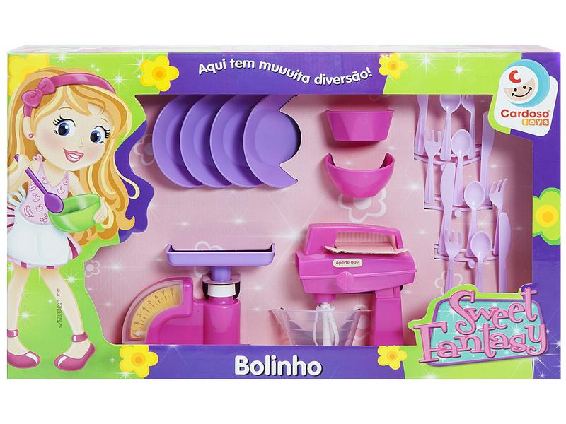 Imagem de Kit Cozinha Infantil Sweet Fantasy Bolinho