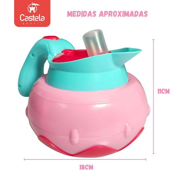 Imagem de Kit Cozinha Interativa Som Luz Fumaça Frutinhas Crec Crec Castela