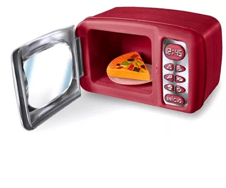 Imagem de Kit Cozinha Micro-Ondas Sandwich Com 8 Acessórios Chef Kids 