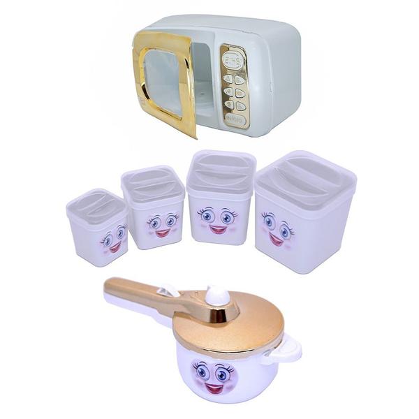 Imagem de Kit Cozinha Princesa Air Fryer Fruta Legumes Microondas 41pç