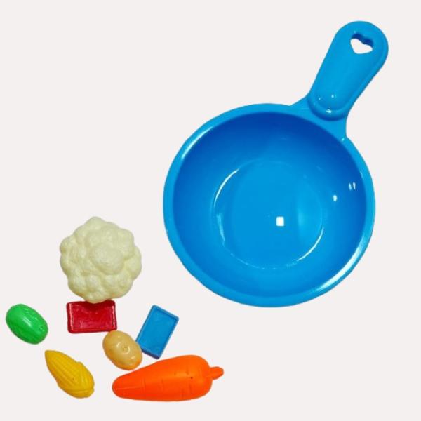 Imagem de Kit Cozinha supermercado brinquedo infantil casinha 30 peças