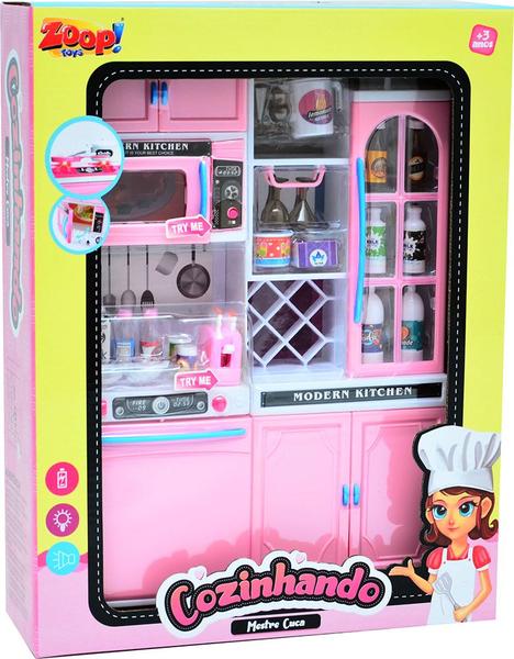 Imagem de Kit cozinhando mestre cuca - miniaturas zoop toys