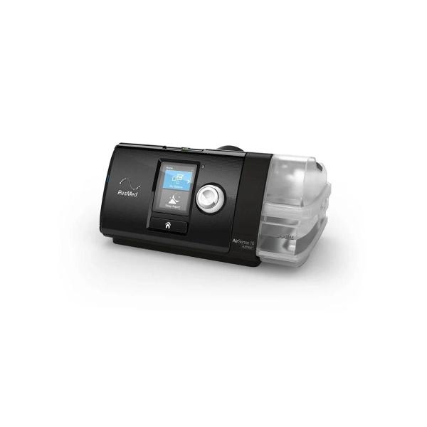 Imagem de Kit Cpap S10 Airsense Autoset + Mascara Facial Quattro Air