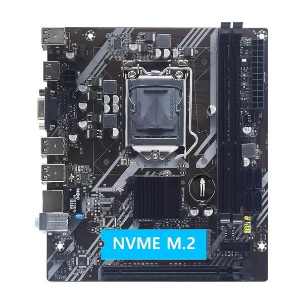 Imagem de Kit CPU Intel Core i LGA 1155 com Placa-Mãe Mucai H61 - Suporta SSD M.2 NVMe (2ª e 3ª Geração)