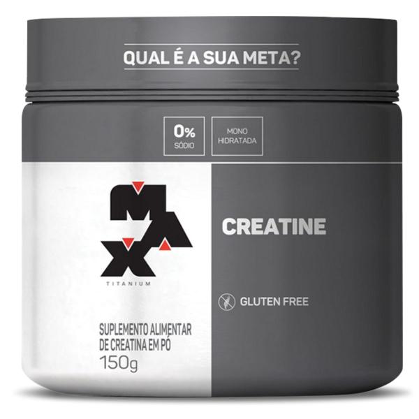 Kit Creatina Pura 150g Max Titanium + Bcaa 30 Caps Black Skull Imagem de Kit Creatina Pura 150g Max Titanium + Bcaa 30 Caps Black Skull