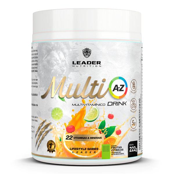 Imagem de Kit Creatina Pura 300g Creatine Micronized + Multivitamínico Multi A-Z Drink 222g - Leader Nutrition