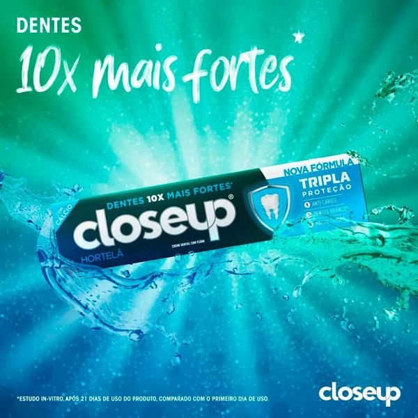 Imagem de Kit Creme Dental Close Up Triple Hortelã 70g - 12 Unidades