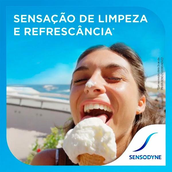 Imagem de Kit Creme Dental Sensodyne Branqueador Extra Fresh 90g Leve 3 Pague 2