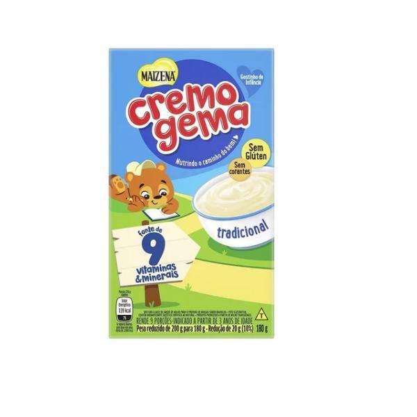 Kit Cremogema Maizena Tradicional 180Gr Com 6 Unidades Imagem de Kit Cremogema Maizena Tradicional 180Gr Com 6 Unidades