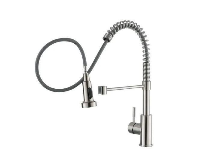 Imagem de Kit Cuba Cozinha Gourmet Aço Inox 60X42 E Torneira Flexível