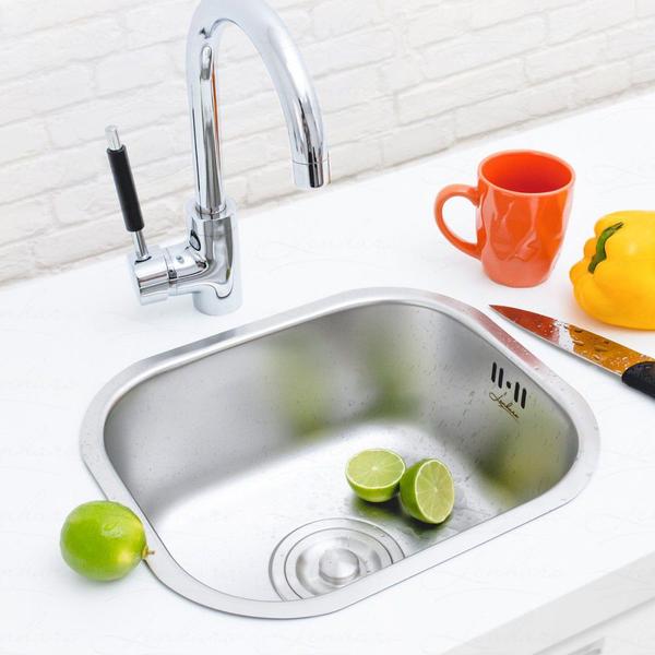 Imagem de Kit Cuba em Inox para Cozinha - Linha Clean - LMS-FSH-613T