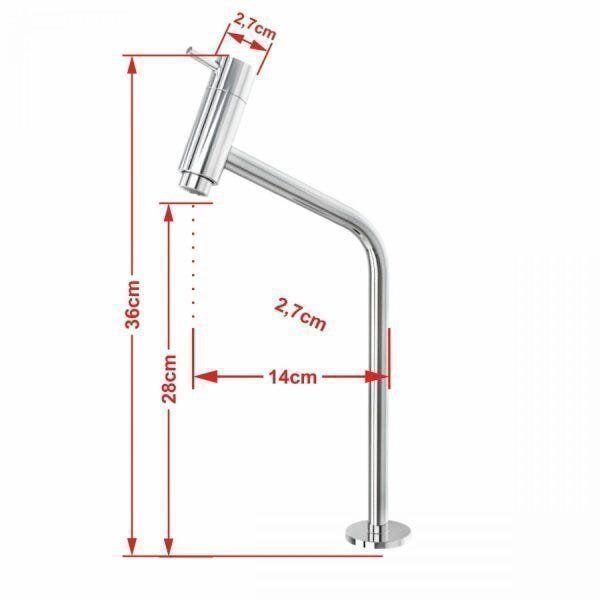 Imagem de Kit Cuba L42 com Torneira Link 1062 Metal e Válvula Click 1''B Compace