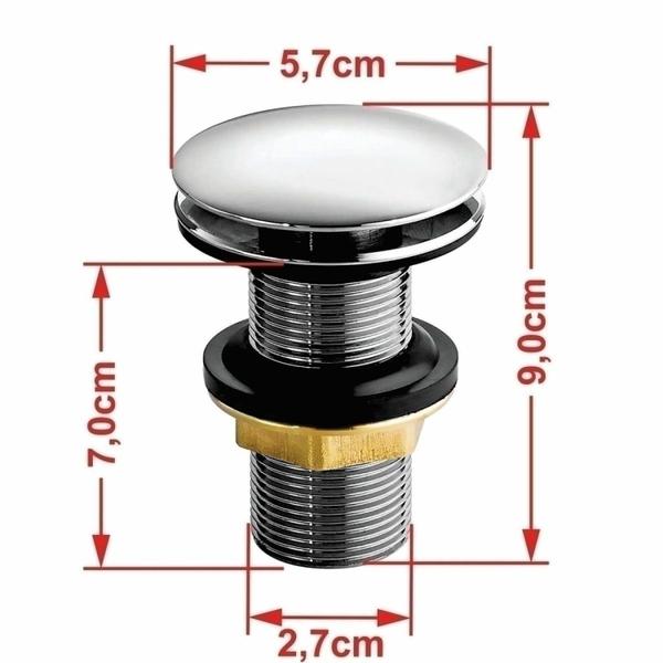 Imagem de Kit Cuba Ov42 Laila com Torneira Link 1062 e Válvula Click