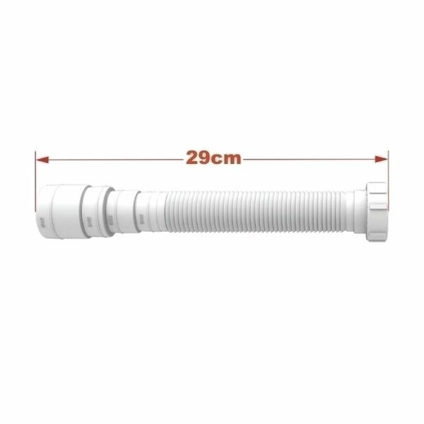Kit Cuba Ov42 Laila com Válvula Click e Sifão com Flexível - Compace Imagem de Kit Cuba Ov42 Laila com Válvula Click e Sifão com Flexível