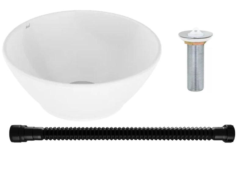 Kit Cuba Udine com Sifão SSUS3 + Válvula - Japi Imagem de Kit Cuba Udine com Sifão SSUS3 + Válvula
