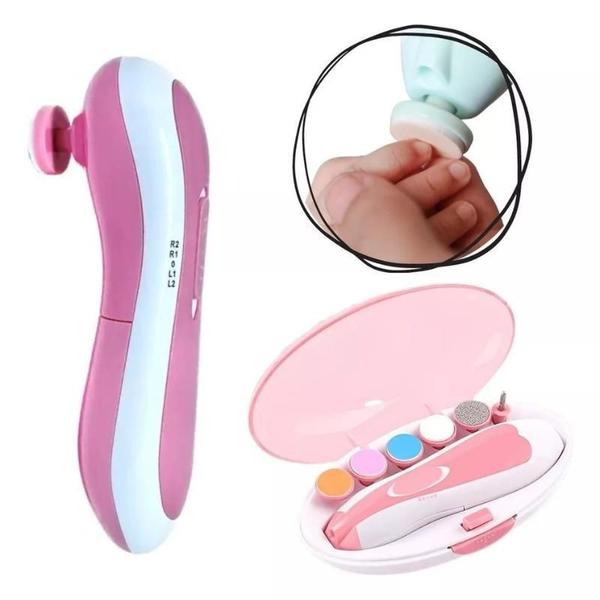 Imagem de Kit Cuidado Bebês Baby Nail Trimmer Cortador Lixador