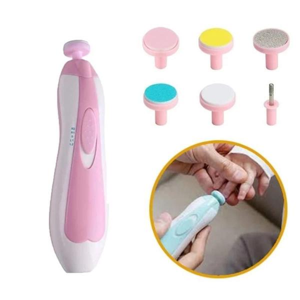 Imagem de Kit Cuidado Bebês Baby Nail Trimmer Cortador Lixador