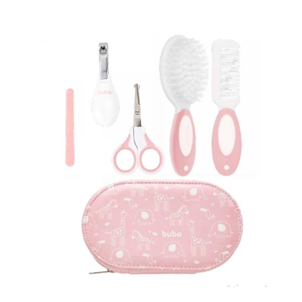 Imagem de Kit Cuidados Com Estojo Rosa - Buba