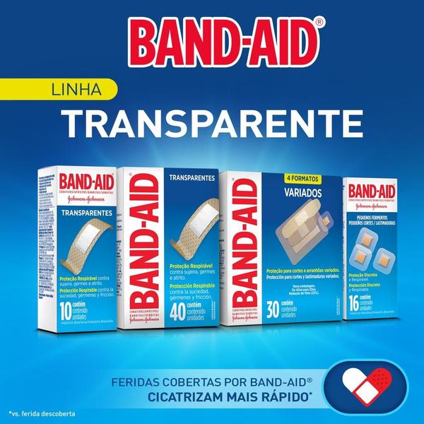 Imagem de Kit Curativos Band-Aid para Pequenos Ferimentos com 32 unidades