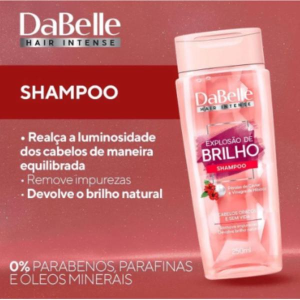 Imagem de Kit Dabelle Explosão de Brilho Shampoo 250ml + Condicionador 175 ml