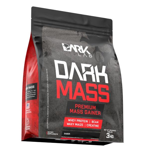 Imagem de Kit Dark Mass 3kg + Creatina Fuse 150g + Coqueteleira 700ml Dark Lab