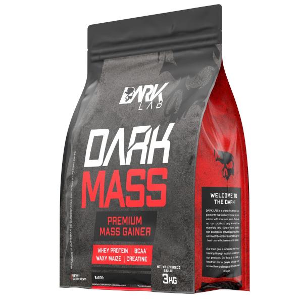 Imagem de Kit Dark Mass 3kg + Creatina Fuse 150g + Coqueteleira 700ml Dark Lab