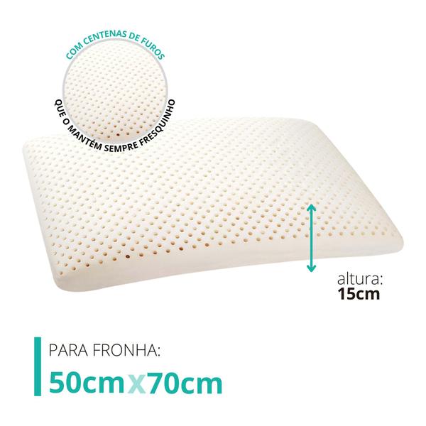 Imagem de Kit de 2 Basic Soft Látex Talalay - Alto Macio