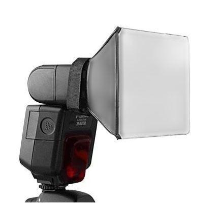 Imagem de Kit de 2 Difusor P/ Flash Softbox Pixco Universal Canon Sony Nikon