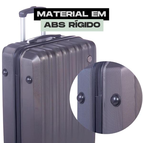 Imagem de Kit De 2 Malas Para Viagem Bordo 10Kg E Media 23Kg Sestini