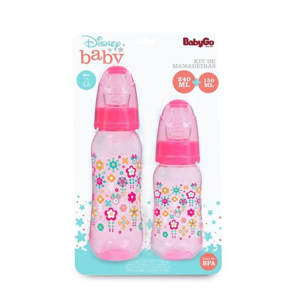 Imagem de Kit De 2 Mamadeiras Disney Baby 150ml/240ml