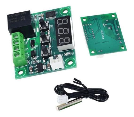 Imagem de Kit De 2 Termostato Digital Chocadeira Aquário Timer Display