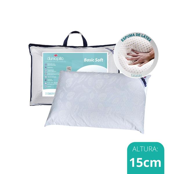 Imagem de Kit de 2 Travesseiros Basic Soft - Látex Talalay