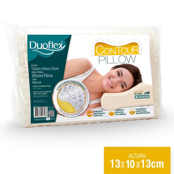 Imagem de Kit de 2 Travesseiros Contour Pillow - Duoflex