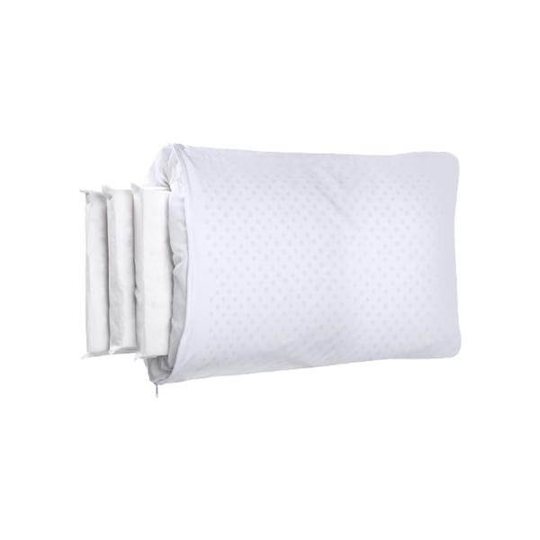 Kit de 2 Travesseiros Látex Regulável - até 20cm - Duoflex Imagem de Kit de 2 Travesseiros Látex Regulável - até 20cm